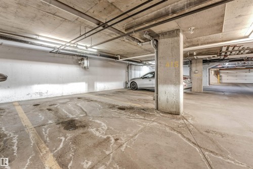 308 1080 Mcconachie Boulevard Nw, Edmonton, AB - Indoor Photo Showing Garage