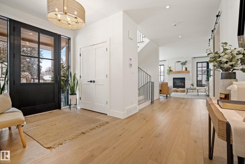 13915 104 Avenue, Edmonton, AB - Indoor With Fireplace