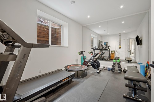 13915 104 Avenue, Edmonton, AB - Indoor Photo Showing Gym Room