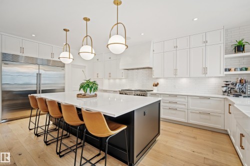 13915 104 Avenue, Edmonton, AB - Indoor Photo Showing Kitchen With Upgraded Kitchen