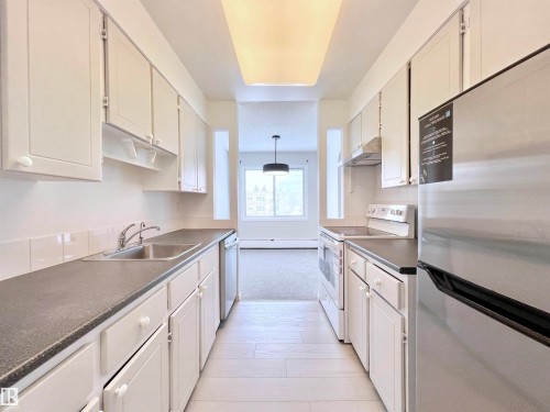303 11450 40 Avenue, Edmonton, AB - Indoor Photo Showing Kitchen