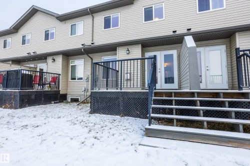 28 9511 102 Ave, Morinville, AB - Outdoor With Deck Patio Veranda With Exterior