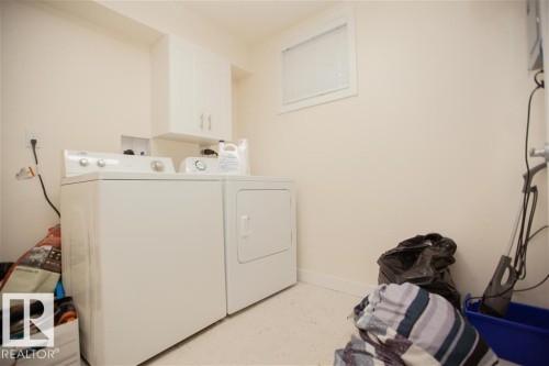 Bsmt 11403 83 Street, Edmonton, AB - Indoor Photo Showing Laundry Room