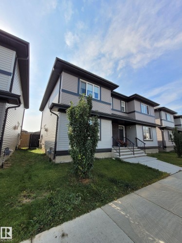 157 Radcliffe Wynd, Fort Saskatchewan, AB - Outdoor With Deck Patio Veranda With Facade