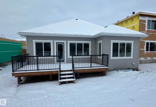 145 Elm Street, Fort Saskatchewan, AB - Outdoor With Deck Patio Veranda