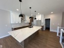 145 Elm Street, Fort Saskatchewan, AB  - Indoor Photo Showing Kitchen With Upgraded Kitchen 