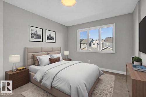 8250 Kiriak Loop, Edmonton, AB - Indoor Photo Showing Bedroom