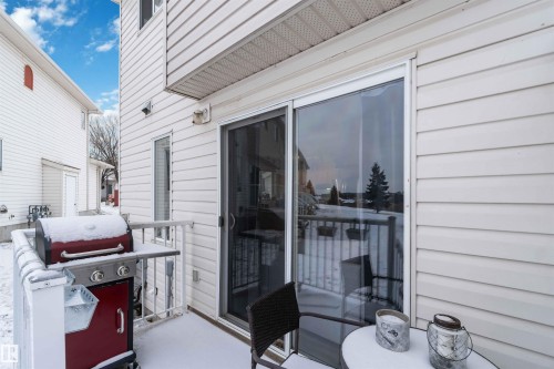 10 451 Hyndman Crescent, Edmonton, AB - Outdoor With Deck Patio Veranda With Exterior