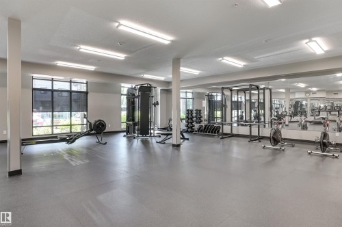 406 528 Griesbach Parade, Edmonton, AB - Indoor Photo Showing Gym Room