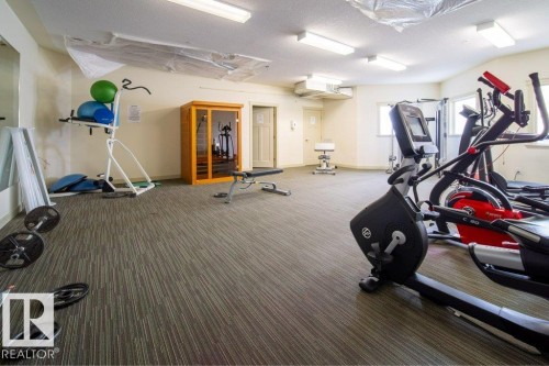 412 16235 51 Street, Edmonton, AB - Indoor Photo Showing Gym Room