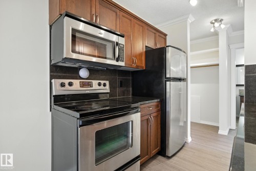 306 10160 83 Avenue, Edmonton, AB - Indoor Photo Showing Kitchen