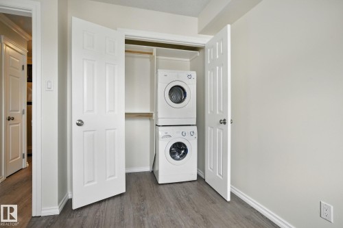 306 10160 83 Avenue, Edmonton, AB - Indoor Photo Showing Laundry Room