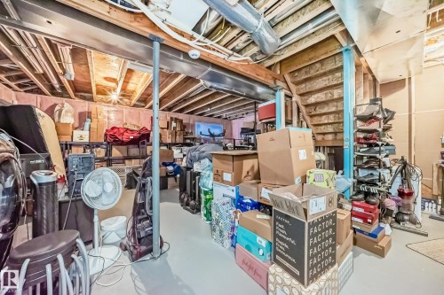 3411 8 Street, Edmonton, AB - Indoor Photo Showing Basement