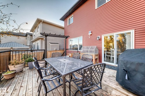 3411 8 Street, Edmonton, AB - Outdoor With Deck Patio Veranda With Exterior