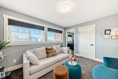 3411 8 Street, Edmonton, AB - Indoor Photo Showing Living Room