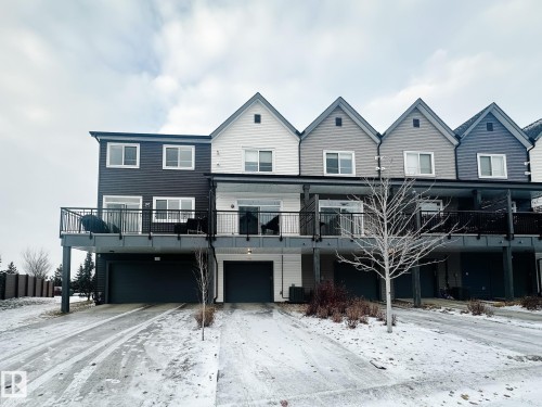 14 100 Jensen Boulevard, St. Albert, AB - Outdoor With Deck Patio Veranda With Facade