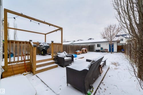 346 Secord Boulevard, Edmonton, AB - Outdoor With Deck Patio Veranda