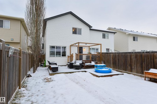 346 Secord Boulevard, Edmonton, AB - Outdoor With Deck Patio Veranda With Exterior