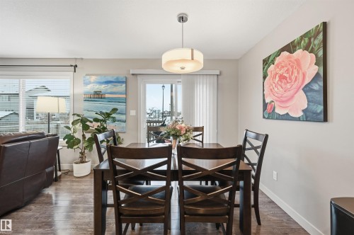 140 Axbridge Gate, Sherwood Park, AB - Indoor Photo Showing Dining Room
