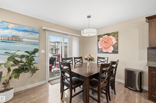 140 Axbridge Gate, Sherwood Park, AB - Indoor Photo Showing Dining Room