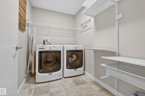 1222 164A Street, Edmonton, AB - Indoor Photo Showing Laundry Room