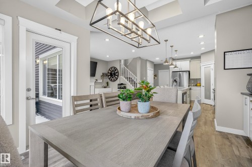 1222 164A Street, Edmonton, AB - Indoor Photo Showing Dining Room