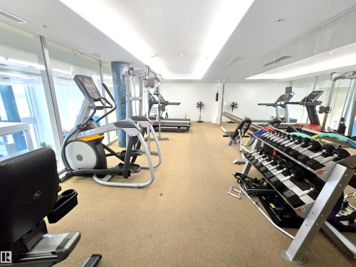 606 2606 109 Street, Edmonton, AB - Indoor Photo Showing Gym Room