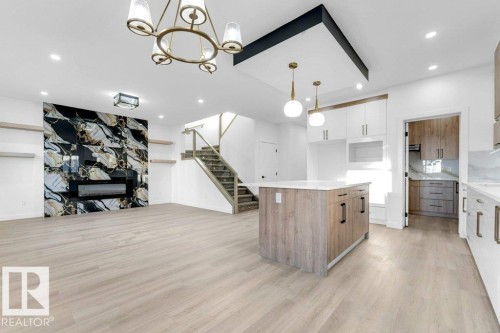 6032 19 Street, Rural Leduc County, AB - Indoor Photo Showing Kitchen With Upgraded Kitchen
