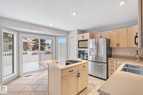 4 90 Liberton Drive, St. Albert, AB - Indoor Photo Showing Kitchen With Double Sink
