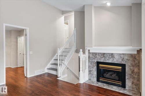 4 90 Liberton Drive, St. Albert, AB - Indoor Photo Showing Other Room With Fireplace