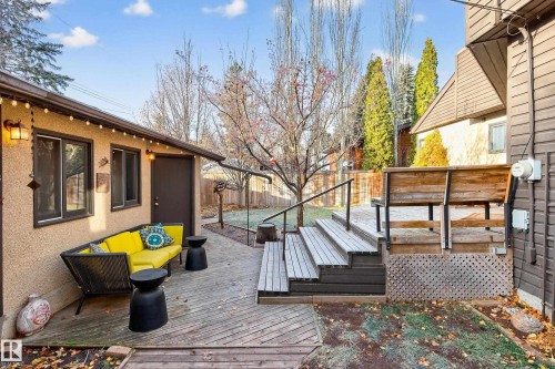 11627 76 Avenue, Edmonton, AB - Outdoor With Deck Patio Veranda With Exterior