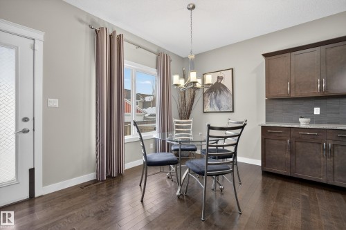 7816 18 Avenue, Edmonton, AB - Indoor Photo Showing Dining Room