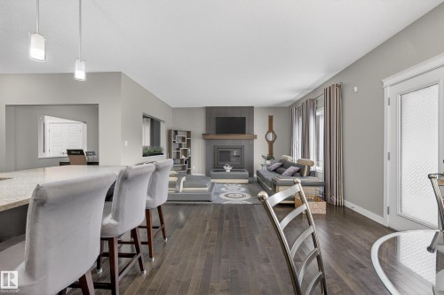 7816 18 Avenue, Edmonton, AB - Indoor With Fireplace