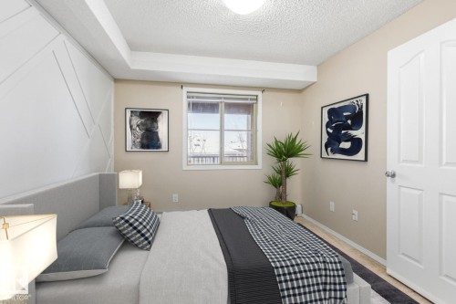 312 1060 Mcconachie Boulevard, Edmonton, AB - Indoor Photo Showing Bedroom