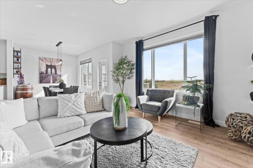 153 Westbrook Wynd, Fort Saskatchewan, AB - Indoor Photo Showing Living Room