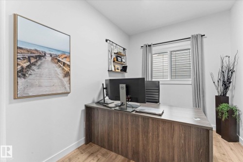153 Westbrook Wynd, Fort Saskatchewan, AB - Indoor Photo Showing Office