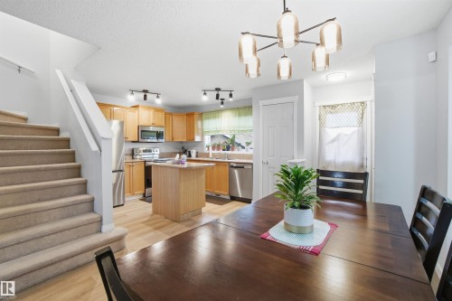 5515 Stevens Crescent, Edmonton, AB - Indoor Photo Showing Dining Room