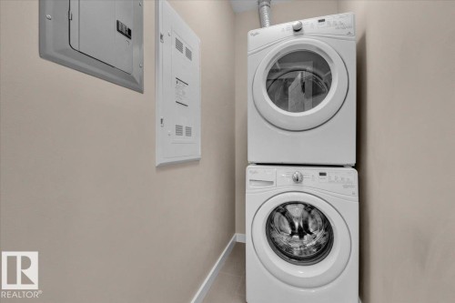 227 1008 Rosenthal Boulevard, Edmonton, AB - Indoor Photo Showing Laundry Room