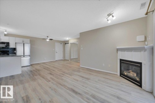 313 2098 Blackmud Creek Drive, Edmonton, AB - Indoor With Fireplace