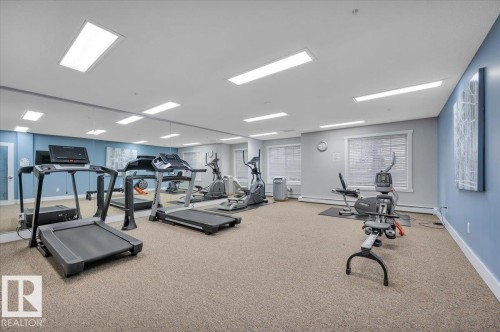 313 2098 Blackmud Creek Drive, Edmonton, AB - Indoor Photo Showing Gym Room