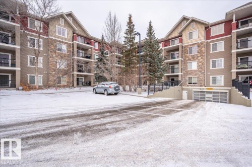 313 2098 Blackmud Creek Drive, Edmonton, AB - Outdoor With Balcony With Facade
