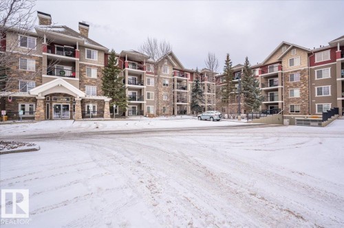 313 2098 Blackmud Creek Drive, Edmonton, AB - Outdoor With Balcony With Facade