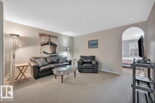 313 2098 Blackmud Creek Drive, Edmonton, AB - Indoor Photo Showing Living Room