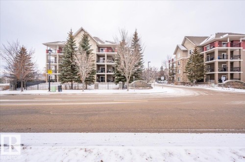 313 2098 Blackmud Creek Drive, Edmonton, AB - Outdoor With Balcony With Facade