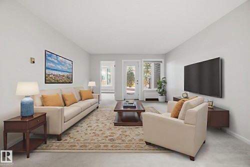 101 11115 80 Avenue, Edmonton, AB - Indoor Photo Showing Living Room