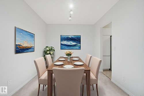 101 11115 80 Avenue, Edmonton, AB - Indoor Photo Showing Dining Room