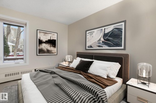 101 11115 80 Avenue, Edmonton, AB - Indoor Photo Showing Bedroom