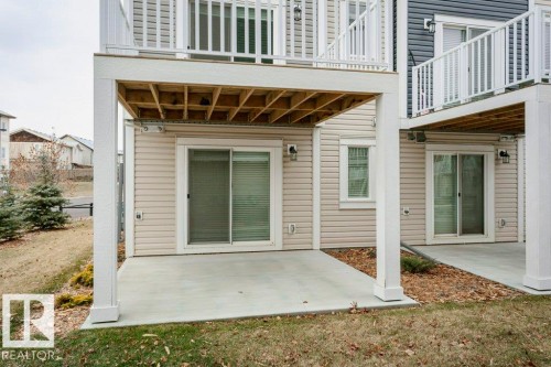 101 320 Secord Boulevard, Edmonton, AB - Outdoor With Balcony