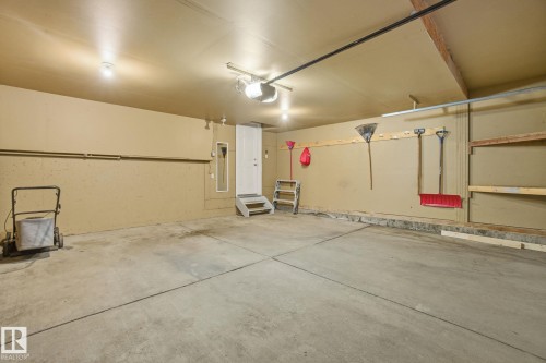 3316 24 Avenue, Edmonton, AB - Indoor Photo Showing Garage