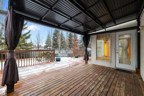 318 Darlington Crescent, Edmonton, AB - Outdoor With Deck Patio Veranda With Exterior